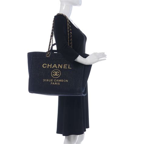 chanel deauville tote bag canvas|Chanel lurex canvas medium deauville.